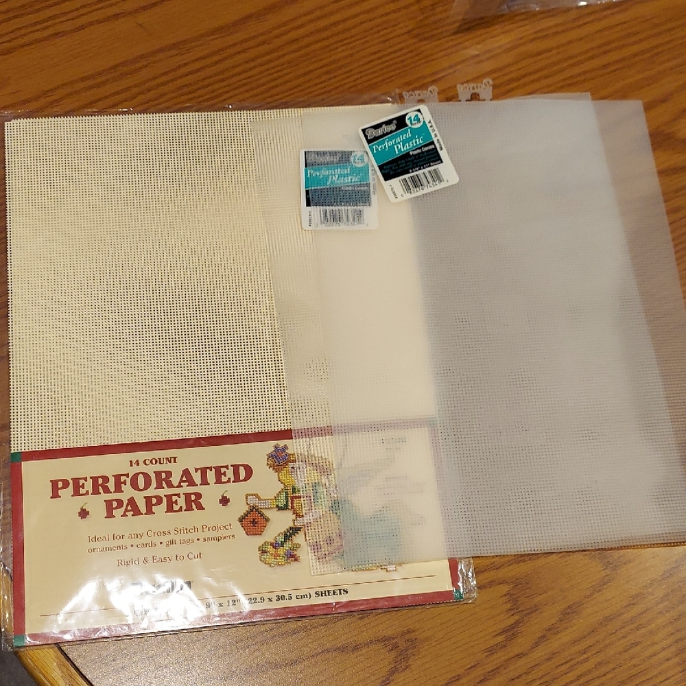 Perforated Paper Sheets for Crafting